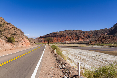 long routes through the mountains, valleys and gorges of Argentina
