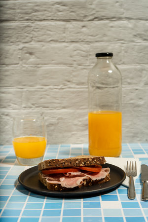 Quick, healthy, and homemade option with simple, natural ingredients.の写真素材