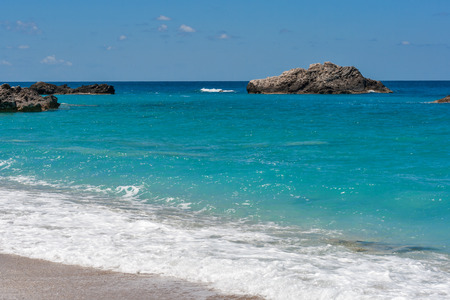 Katisma Beach, Lefkada, Ionian Islands, Greeceの写真素材