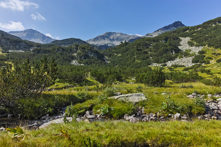 Banderishki Chukar Peak, Pirin Mountain, Bulgariaの写真素材