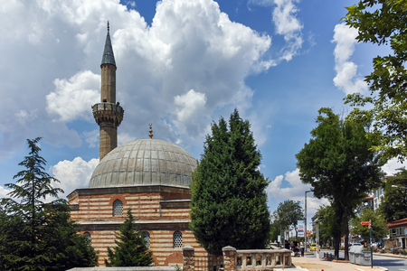 EDIRNE, TURKEY - MAY 26, 2018: Defterdar Mustafa Pasha Mosque in city of Edirne,  East Thrace, Turkeyのeditorial素材