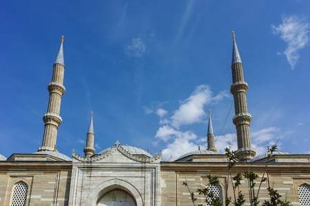 EDIRNE, TURKEY - MAY 26, 2018: Built by architect Mimar Sinan between 1569 and 1575 Selimiye Mosque in city of Edirne,  East Thrace, Turkeyのeditorial素材
