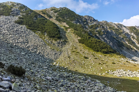 Amazing Landscape with Sinanitsa peak,  Pirin National park, Bulgaria