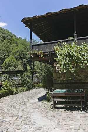 ETAR, GABROVO, BULGARIA- JULY 6, 2018: Architectural Ethnographic Complex Etar (Etara) near town of...