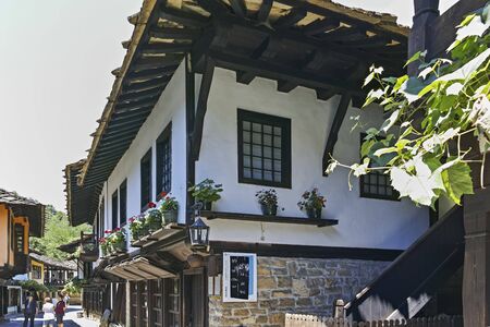 ETARA, GABROVO, BULGARIA- JULY 6, 2018: Architectural Ethnographic Complex Etar (Etara) near town of...