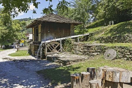 ETARA, GABROVO, BULGARIA- JULY 6, 2018: Architectural Ethnographic Complex Etar (Etara) near town of...