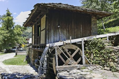 ETARA, GABROVO, BULGARIA- JULY 6, 2018: Architectural Ethnographic Complex Etar (Etara) near town of Gabrovo, Bulgariaのeditorial素材