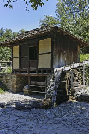 ETARA, GABROVO, BULGARIA- JULY 6, 2018: Architectural Ethnographic Complex Etar (Etara) near town of Gabrovo, Bulgariaのeditorial素材