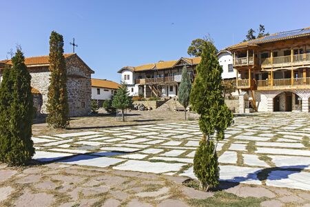 GIGINTSY MONASTERY, BULGARIA - OCTOBER 7, 2018:  Medieval Tsarnogorski (Gigintsy) monastery St....
