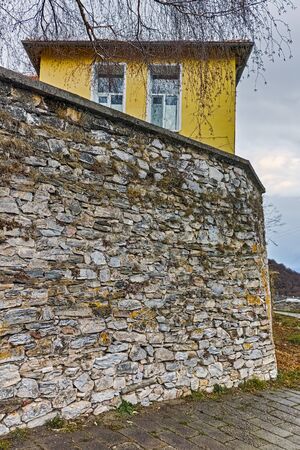 YAVROVO, BULGARIA - MARCH 4, 2016: Village of Yavrovo with Authentic nineteenth century houses, Plovdiv Region, Bulgariaのeditorial素材