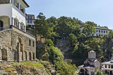 OSOGOVO MONASTRY, NORTH MACEDONIA - JULY 21, 2018: Medieval Monastery St. Joachim of Osogovo, Kriva...