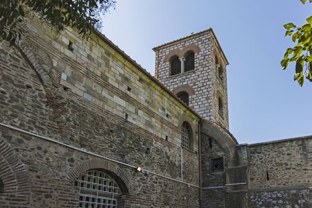 THESSALONIKI, GREECE - SEPTEMBER 22, 2019: Ancient Byzantine Church of St. Demetrios in city of...