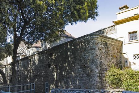 THESSALONIKI, GREECE - SEPTEMBER 22, 2019: Ottoman bathhouse Bey Hamam located at Egnatia street in the center of city of Thessaloniki, Central Macedonia, Greeceのeditorial素材