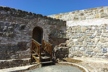 Ruins of Ancient Roman fortress The Trajan's Gate, Sofia Region, Bulgaria
