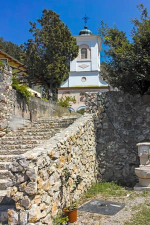 VITOVNICA, SERBIA - AUGUST 11, 2019: Medieval Vitovnica Monastery, Sumadija and Western Serbiaのeditorial素材