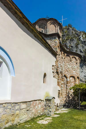 VITOVNICA, SERBIA - AUGUST 11, 2019: Medieval Vitovnica Monastery, Sumadija and Western Serbia