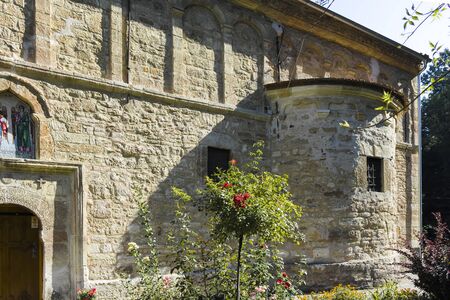 Medieval Zaova Monastery near village of Veliko Selo, Sumadija and Western Serbiaの写真素材