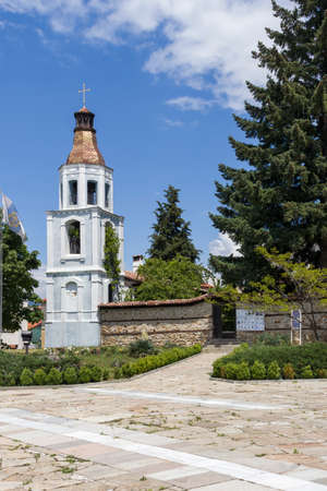 PANAGYURISHTE, BULGARIA - DECEMBER 13, 2013: Church Of The Blessed Virgin Mary in Historical town of Panagyurishte, Pazardzhik Region, Bulgariaのeditorial素材