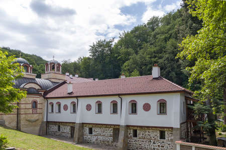 Orthodox Divotino Monastery dedicated to Holy Trinity at Lyulin Mountain, Sofia City Region,...