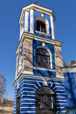 KOPRIVSHTITSA, BULGARIA - JANUARY 25, 2020: Historical Church Assumption of Virgin Mary in town of Koprivshtitsa, Sofia Region, Bulgariaのeditorial素材