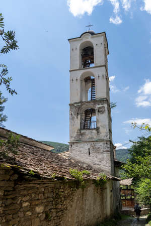 Village of Kovachevitsa with Authentic nineteenth century houses, Blagoevgrad Region, Bulgariaの写真素材