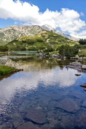 Landscape with Banderitsa River, Pirin Mountain, Bulgaria
