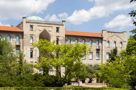 KARDZHALI, BULGARIA - JULY 19, 2020: Historical Museum at the center of town of Kardzhali,  Bulgariaのeditorial素材