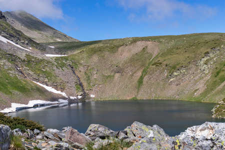 Amazing Landscape of The Seven Rila Lakes, Rila Mountain, Bulgariaのeditorial素材