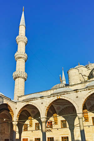 ISTANBUL, TURKEY - JULY 27, 2019: The Sultan Ahmed Mosque know as The Blue Mosque in city of Istanbul, Turkeyのeditorial素材