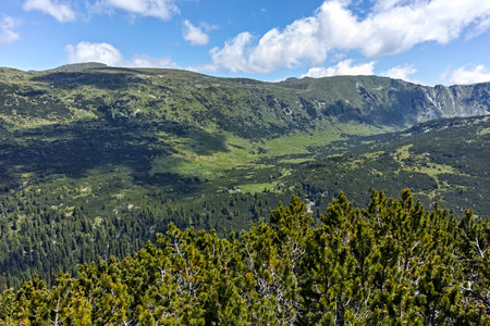 Amazing Landscape near Stinky Lake (Smradlivoto Lake), Rila mountain, Bulgariaの写真素材