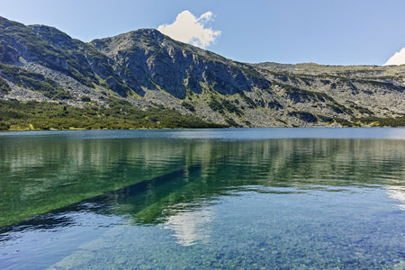 Landscape of Stinky Lake (Smradlivoto Lake), Rila mountain, Bulgariaの写真素材
