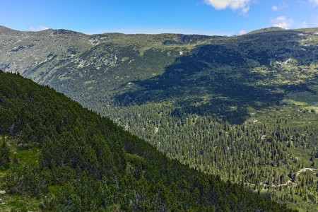 Amazing Landscape near Stinky Lake (Smradlivoto Lake), Rila mountain, Bulgariaの写真素材