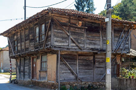 SVEZHEN, BULGARIA - SEPTEMBER 7, 2020: Village of Svezhen with Authentic nineteenth century houses, Plovdiv Region, Bulgariaのeditorial素材