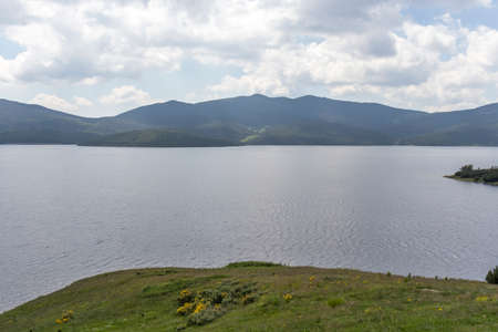 Amazing landscape of Belmeken Dam, Rila mountain, Bulgaria