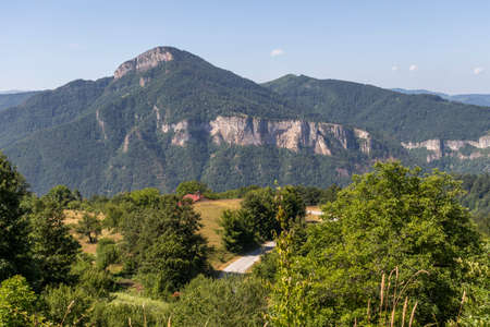 Amazing Landscape of Balkan Mountain near town of Teteven, Lovech region, Bulgaria