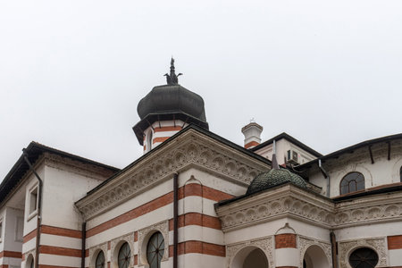 PLEVEN, BULGARIA - NOVEMBER 8, 2020: Amazing Panorama of the center of city of Pleven, Bulgariaのeditorial素材