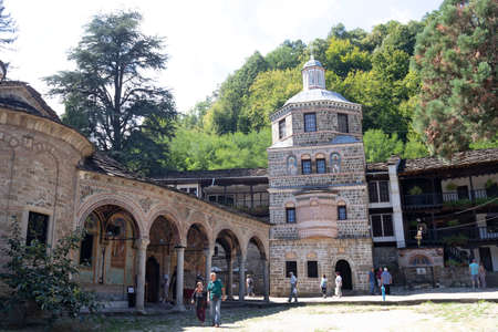 ORESHAK, BULGARIA - AUGUST 31, 2021: Medieval Troyan Monastery of Assumption, Lovech region,...