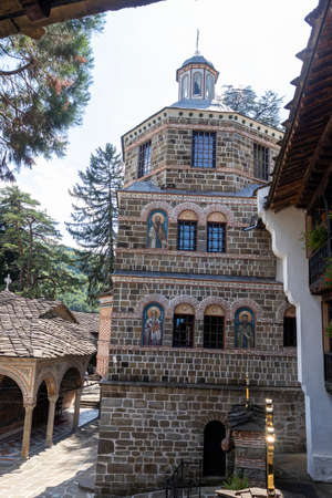 ORESHAK, BULGARIA - AUGUST 31, 2021: Medieval Troyan Monastery of Assumption, Lovech region,...