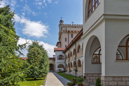Orthodox Hadzhidimovo Monastery of Saint George, Blagoevgrad region, Bulgariaの写真素材