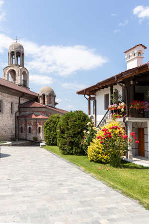 Orthodox Hadzhidimovo Monastery of Saint George, Blagoevgrad region, Bulgariaの写真素材
