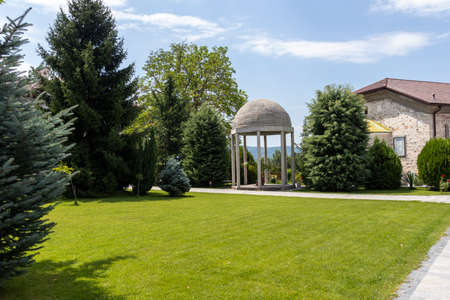 Orthodox Hadzhidimovo Monastery of Saint George, Blagoevgrad region, Bulgariaの写真素材