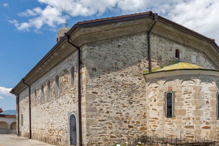 Orthodox Hadzhidimovo Monastery of Saint George, Blagoevgrad region, Bulgariaの写真素材