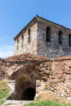 Medieval Baba Vida Fortress at the coast of Danube river in town of Vidin, Bulgariaのeditorial素材
