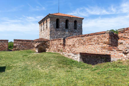 Medieval Baba Vida Fortress at the coast of Danube river in town of Vidin, Bulgariaのeditorial素材