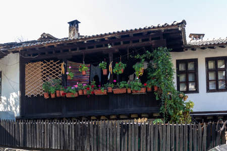 LOVECH, BULGARIA - NOVEMBER 8, 2020: Amazing Autumn view of center of town of Lovech, Bulgariaのeditorial素材