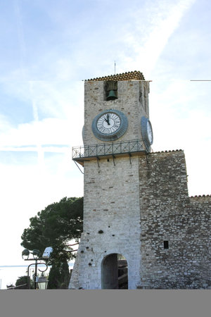CANNES, FRANCE - JANUARY 29, 2024: Panorama of town of Cannes, Provence Alpes-Cote d'Azur, Franceの写真素材