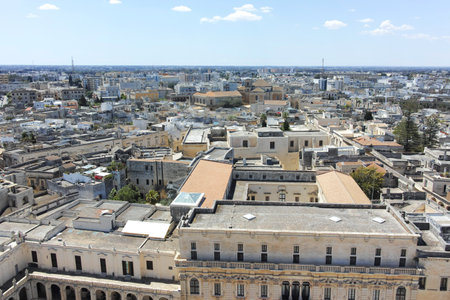 Amazing view of The Old town of  Lecce, Apulia Region, Italyの写真素材