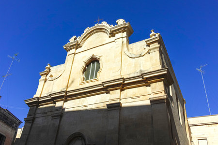 Amazing view of The Old town of  Lecce, Apulia Region, Italyの写真素材