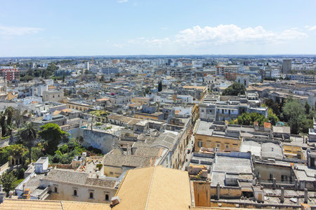 Amazing view of The Old town of  Lecce, Apulia Region, Italyの写真素材