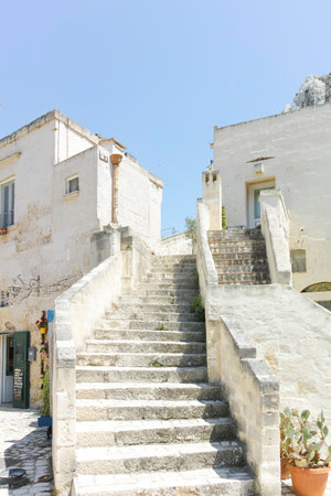 Amazing view of The Old town of Matera, Basilicata Region, Italy